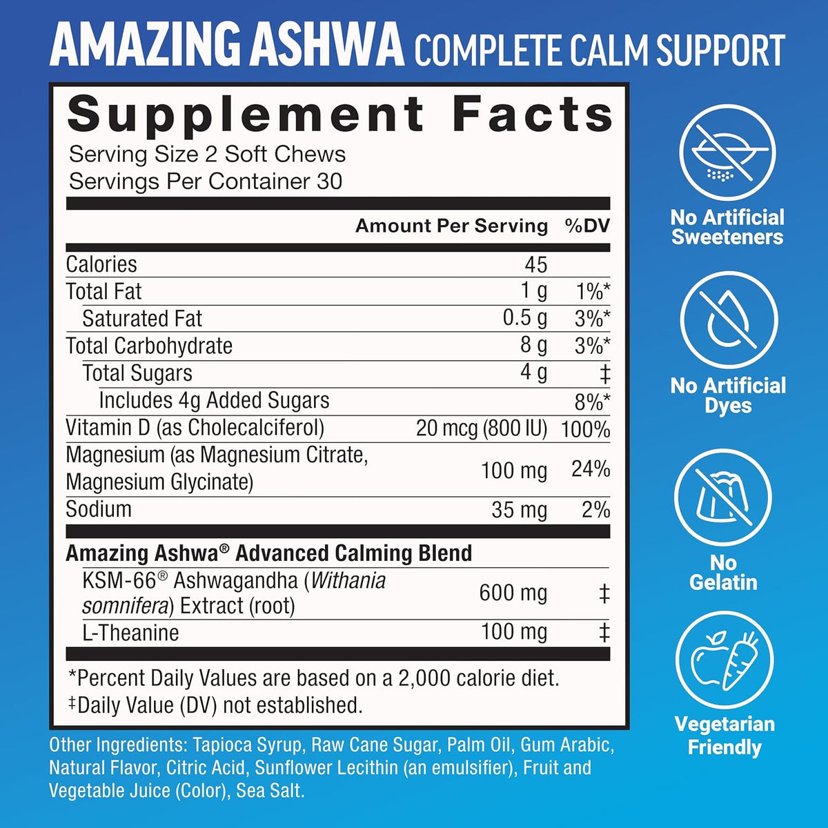 Force Factor Hair Growth Accelerator Soft Chews, Lustriva & Biotin to Promote Thicker