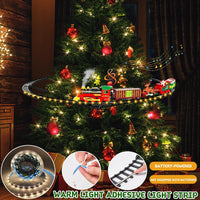 Christmas Tree Train, Classic Christmas Train Set Suitable for Adults