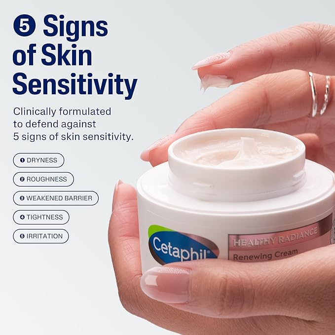 Cetaphil Face Cream,Reduces Look of Dark Spots, Brightening Lotion, Designed for Sensitive Skin, Hypoallergenic, Fragrance Free, 1.7oz