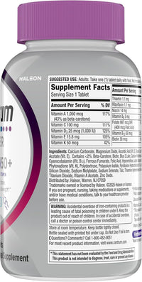 Centrum Silver Women's Multivitamin for Women 50 Plus, Multivitamin/Multimineral Supplement with Vitamin D3, B Vitamins, Non-GMO Ingredients- 200 Ct