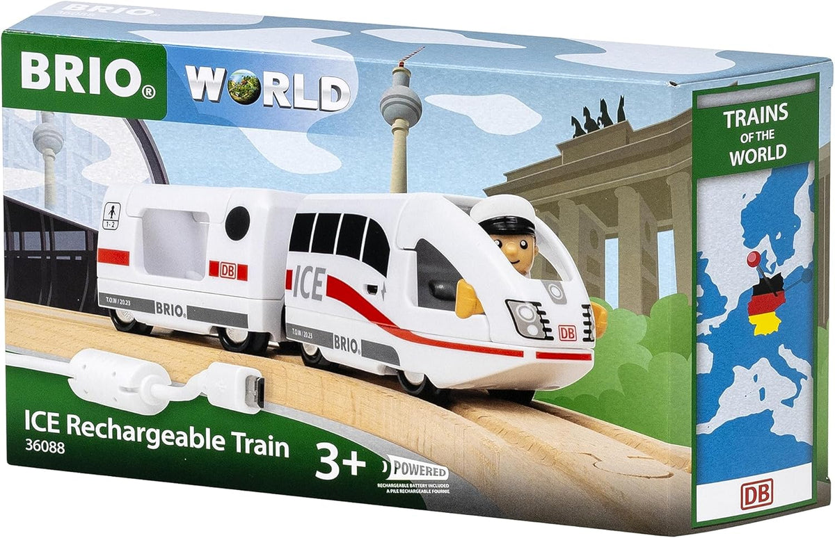 BRIO - ICE Rechargeable Train 3 Pieces