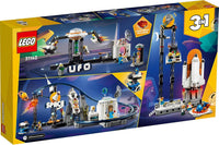 LEGO® Creator Space Roller Coaster 31142 Building Toy Set for Ages 9+; A Roller Coaster, Drop Tower and Merry-Go-Round