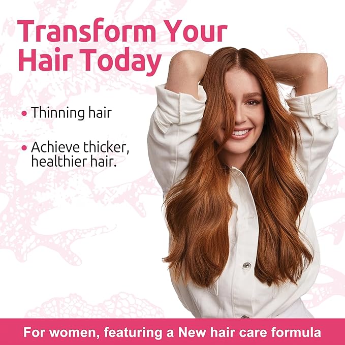 Hair Growth Gummies Women Vitamins—excellerator Nourish Hair and Nail Promote Fuller Locks with a Natural, Gentle Formula—Filled Gummies—Mixed Berry Flavor—90 Count (45-Day Supply)