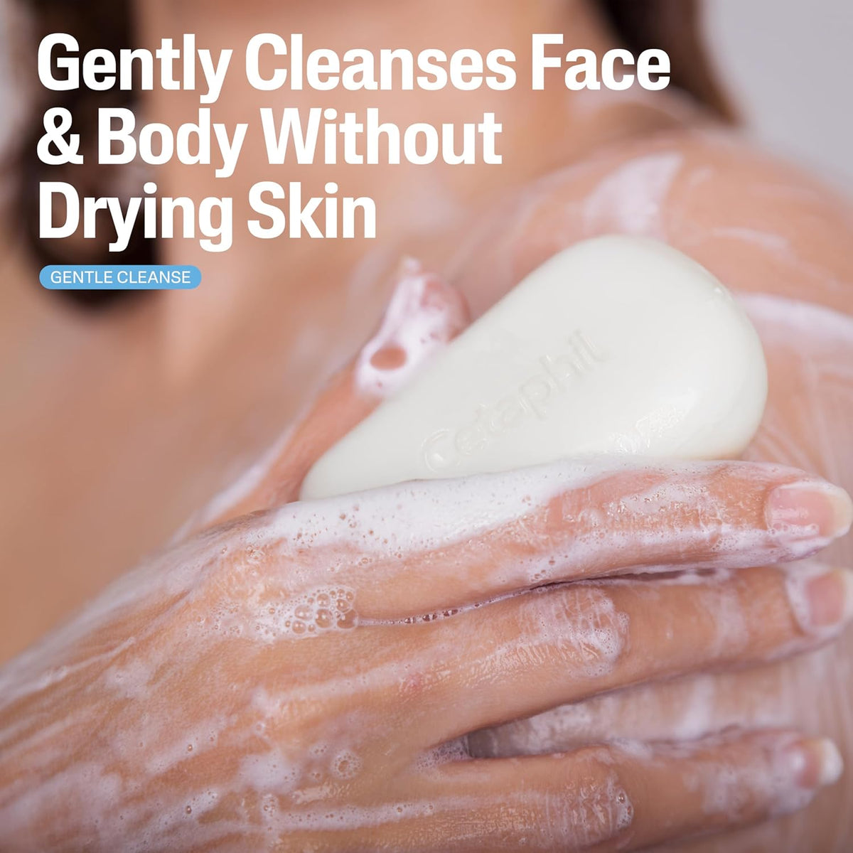 Cetaphil Gentle Cleansing Bar, 4.5 oz (Pack of 6)