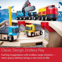 BRIO - Rail & Road Loading Set 32 Pieces