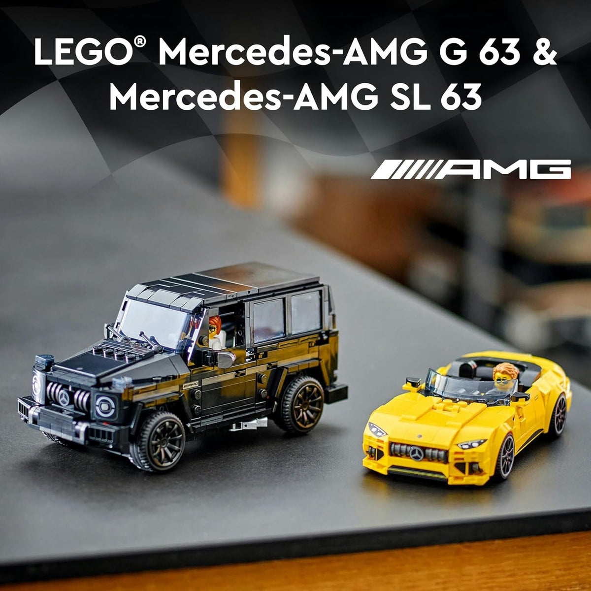 LEGO Speed Champions Mercedes-AMG G 63 & Mercedes-AMG SL 63 Set