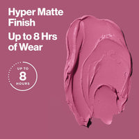 Revlon Ultra HD Lip Mousse Hyper Matte, Longwearing Creamy Liquid Lipstick in Pink, Dusty Rose (800), 0.2 oz