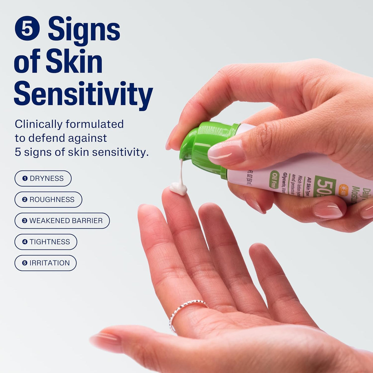Cetaphil Daily Facial Moisturizer SPF 50, 1.7 Fl Oz (Pack of 2),  Dermatologist Recommended