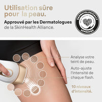 Braun IPL Silk·Expert Pro 5 Home Hair Removal with Storage Bag, Venus Razor, 4 Attachments, PL5358