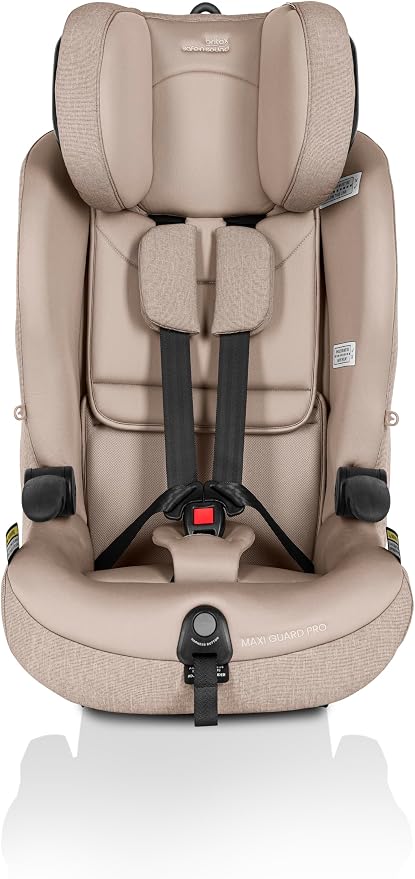 Maxi Guard Pro Style Car Seat Teak, Forward Facing, in-Built Harness, 6 Months to 8 Years, Side Impact Cushion Technology, Narrow Design, Harnessed for Longer (8055)