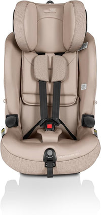Maxi Guard Pro Style Car Seat Teak, Forward Facing, in-Built Harness, 6 Months to 8 Years, Side Impact Cushion Technology, Narrow Design, Harnessed for Longer (8055)