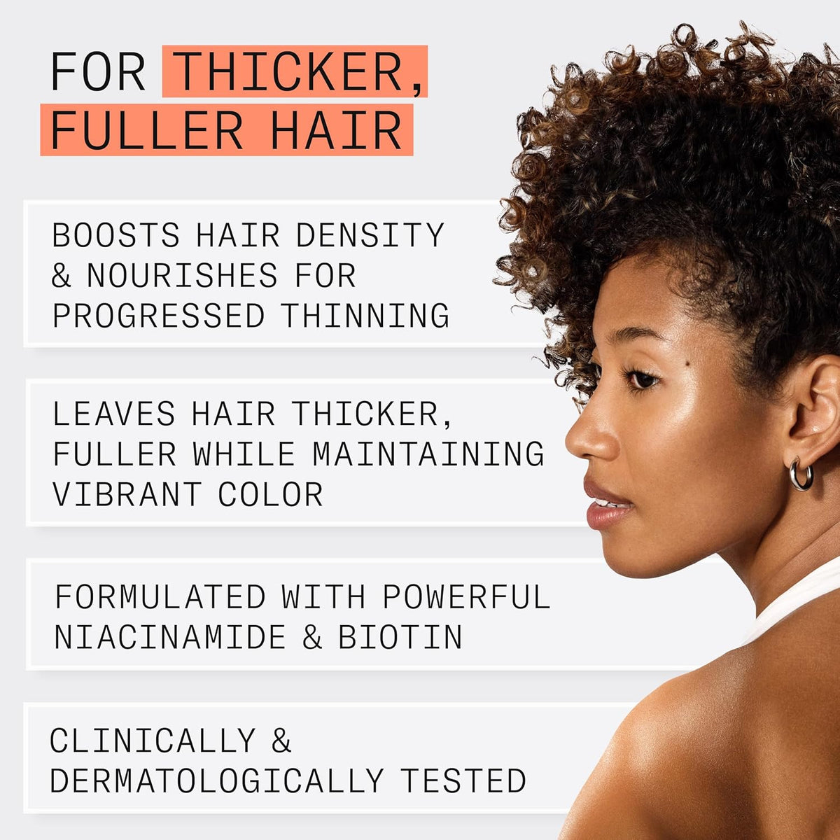 Nioxin Scalp + Hair Thickening System Kits | For Natural, Colored, & Damaged Hair with Light to Progressed Thinning | Strengthen & Boost Hair Density with Niacinamide & Biotin | 1 Month Supply