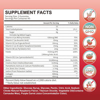 Hair Skin and Nails Gummies, 10000mcg Biotin Collagen Gummies for Women & Men, 90 Gummies