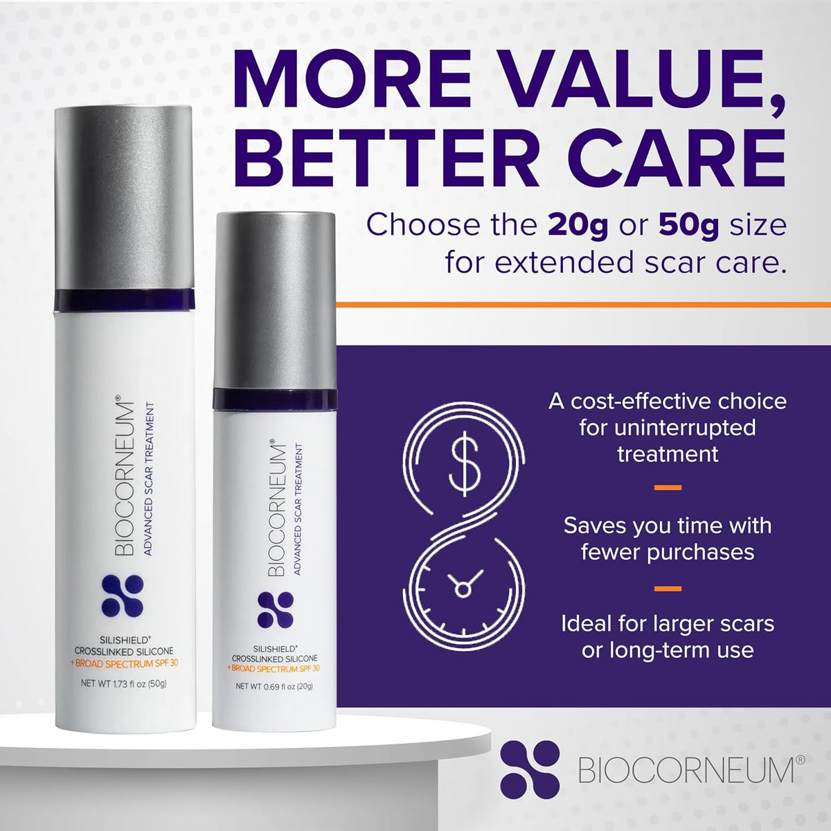 Advanced Scar Treatment with Silishield® & SPF 30 50g – Made in the USA