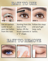 Brown Mascara for Older Women 60 Plus, Hypoallergenic Prime Mascara for Sensitive Eyes,Waterproof Long Lasting-02