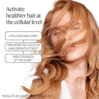 Women's Hair Growth Peptides, Doctor Recommended, Follicle Fortifying Biotechnology, Clinically Shown to Reduce Hair Loss