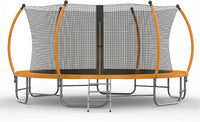 Advwin Kids Trampoline, Indoor Outdoor Rebounder w/Safety Enclosure Net