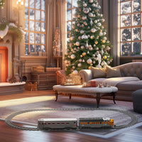 Mould King 12018 Train Building Block Model, MOC Building Set to Build, Gift Toy for Kids Age 8+