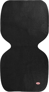 Nuby On The Go Kids Car Seat Protection Undermat, Protects Upholstery from Indentations, Scratches, and Spills, Black