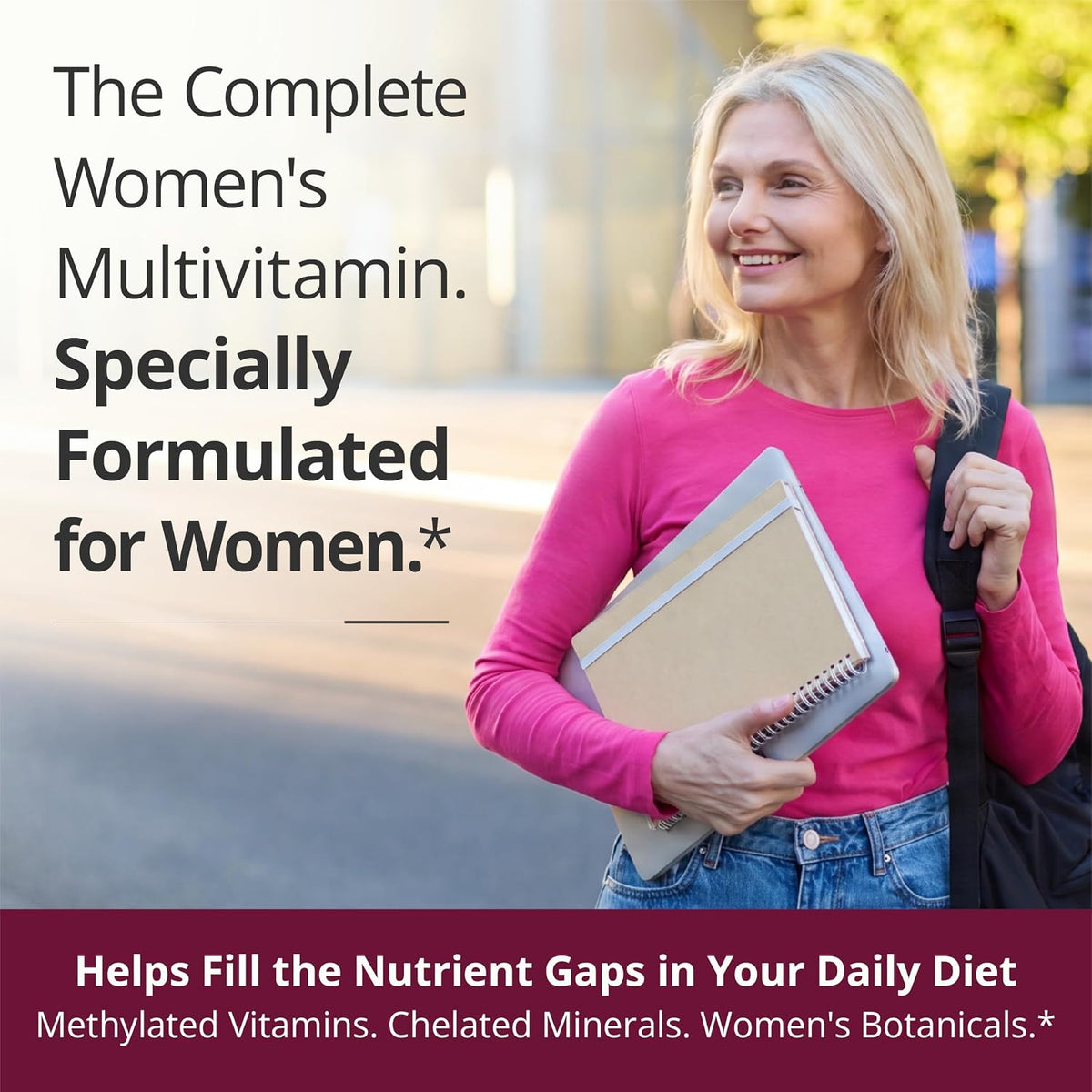 Vimerson Health Multivitamin for Women: Methylated B Vitamins, 60 Capsules