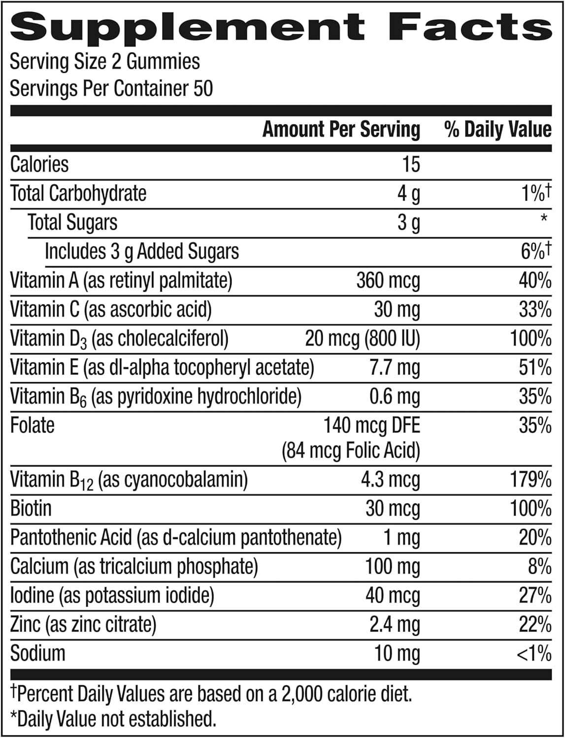 Centrum MultiGummies for Women 18 and Over, 100 Count | Contains Vitamin D3, B Vitamins and Antioxidant Vitamins C and E, Gluten Free, Non-GMO Ingredients, GLP-1 Support