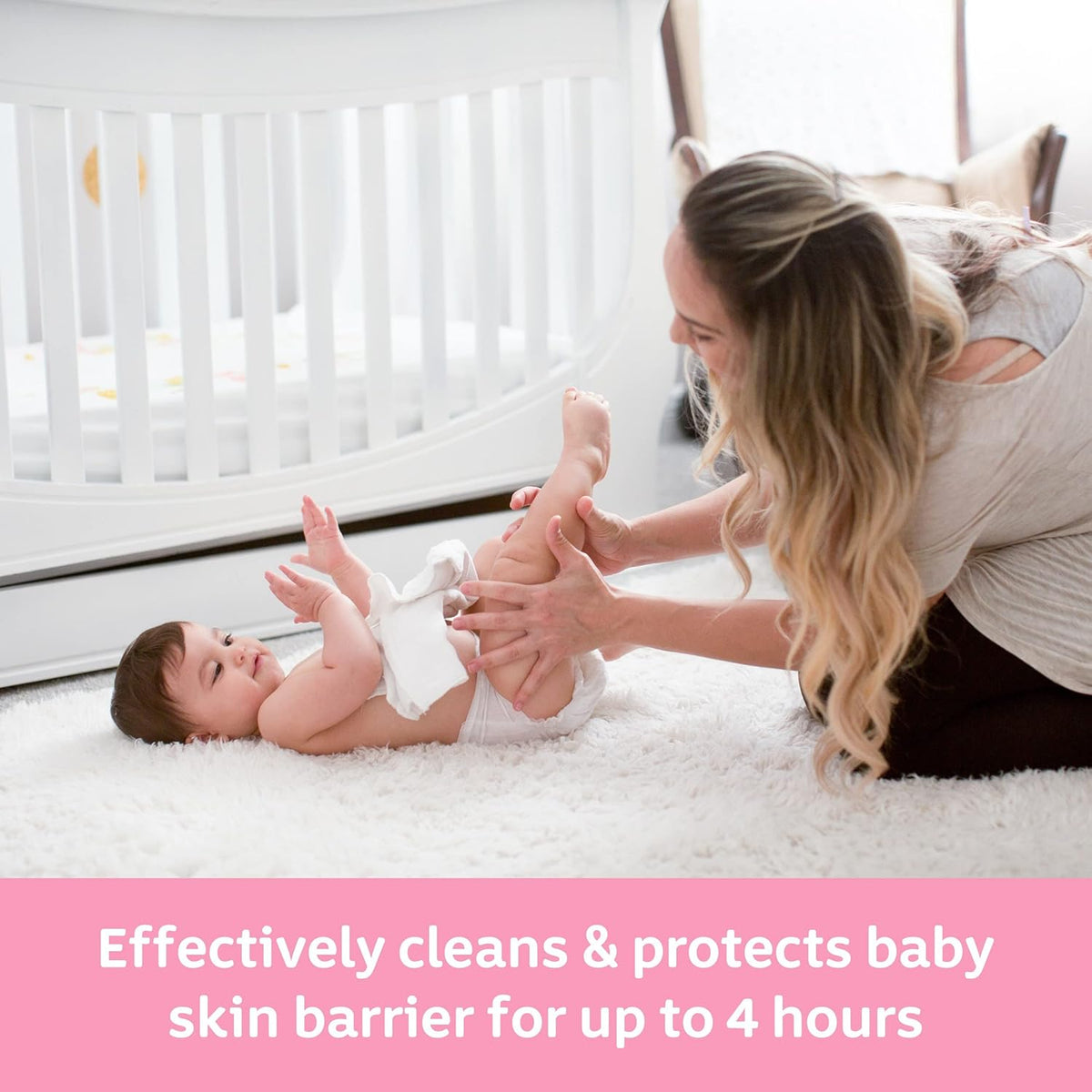 Johnson's Baby Fragranced free Baby Wipes 960 pack (80 x 12s) VALUE PACK |