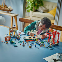 LEGO® City Seaside Harbour with Cargo Ship 60422 Toy