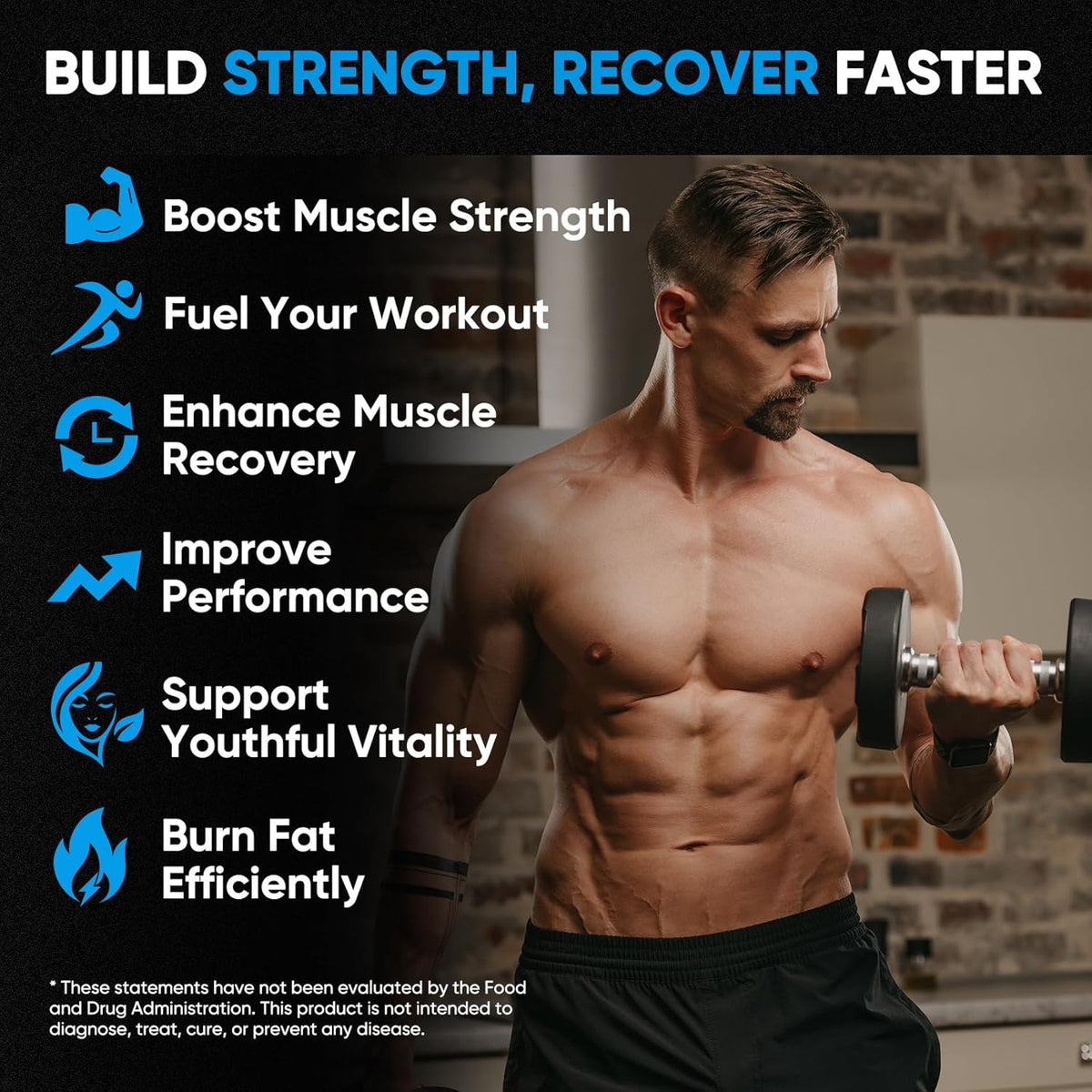 Venture Pal 100% Pure Micronized Creatine Monohydrate Powder, Unflavored Creatine for Women & Men, Vegan, Keto, Gluten Free, 5 g (5000mg) per Serving, Creatina Monohidratada en Polvo