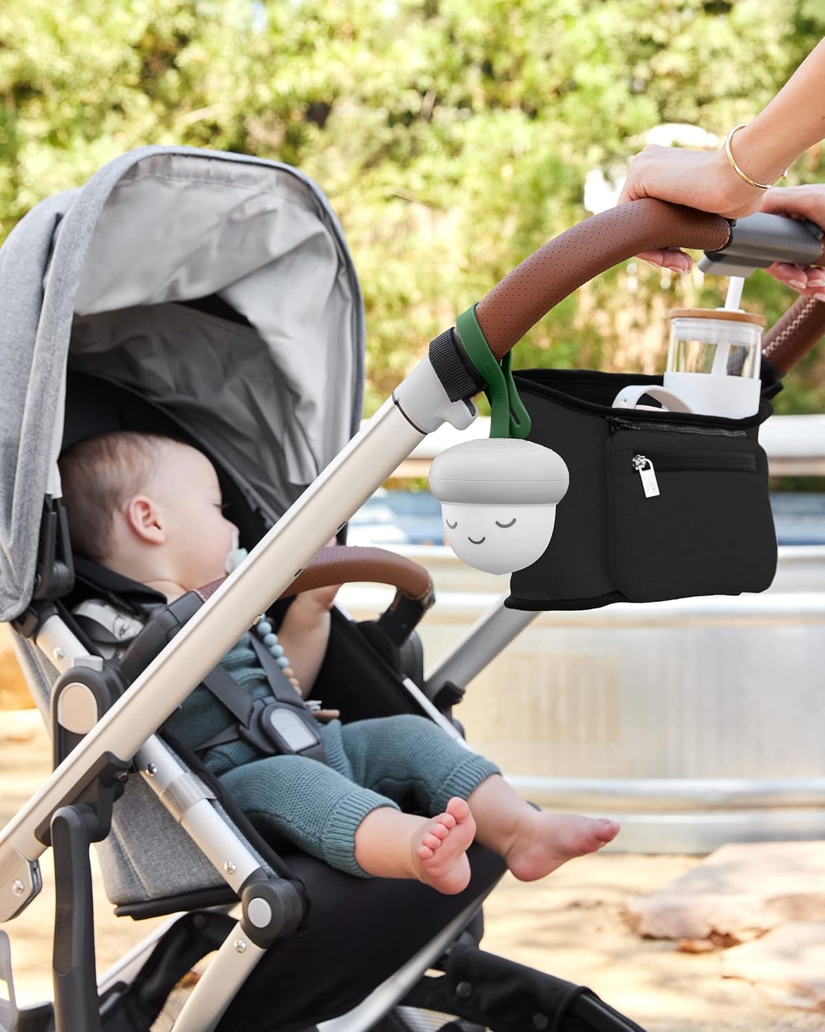 Skip Hop Stroller Organizer with Cup Holders, Grab & Go, Black