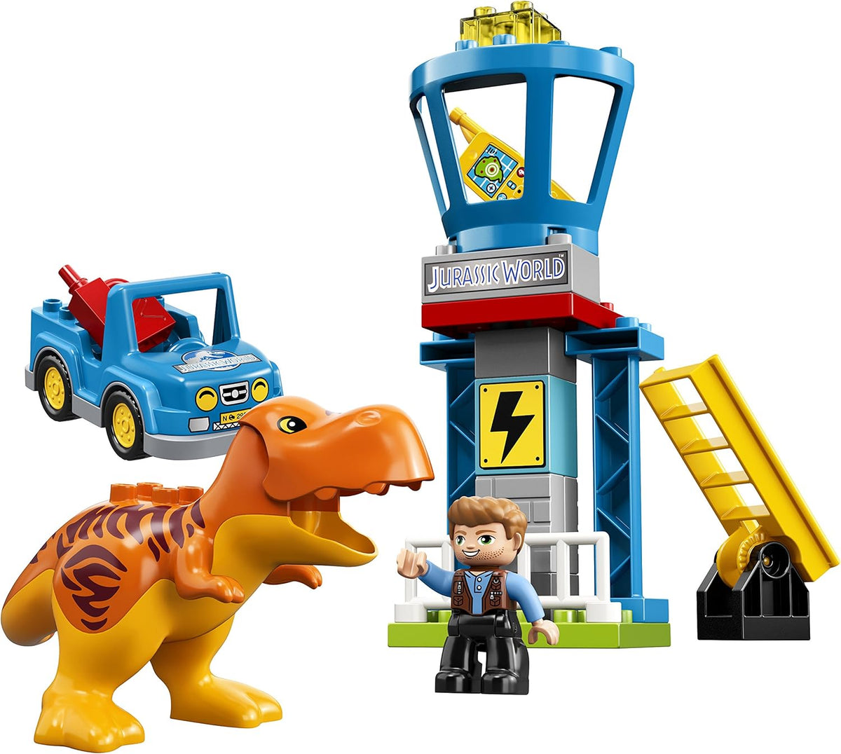 LEGO DUPLO Jurassic World T. rex Tower 10880 Playset Toys