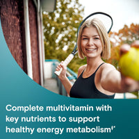 One A Day Women's Active Metabolism Daily Essential, Multivitamin for Women, Metabolism Support, 120 Count