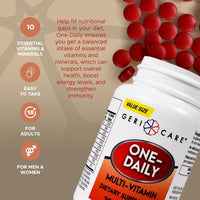 One-Daily Multi-Vitamin Tablet, 200 Count by GeriCare