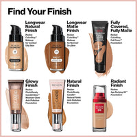 Revlon Liquid Foundation, ColorStay Face Makeup for Normal and Dry Skin, Longwear Full Coverage with Matte Finish, Oil Free, Natural Beige, 1.0 Fl Oz