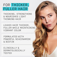 Nioxin Scalp + Hair Thickening System Kits | For Natural, Colored, & Damaged Hair with Light to Progressed Thinning | Strengthen & Boost Hair Density with Niacinamide & Biotin | 1 Month Supply