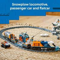 LEGO® City Explorers’ Arctic Polar Express Train 60470 Set for Fans of STEM Toys and Pretend Play Aged 7 and Up