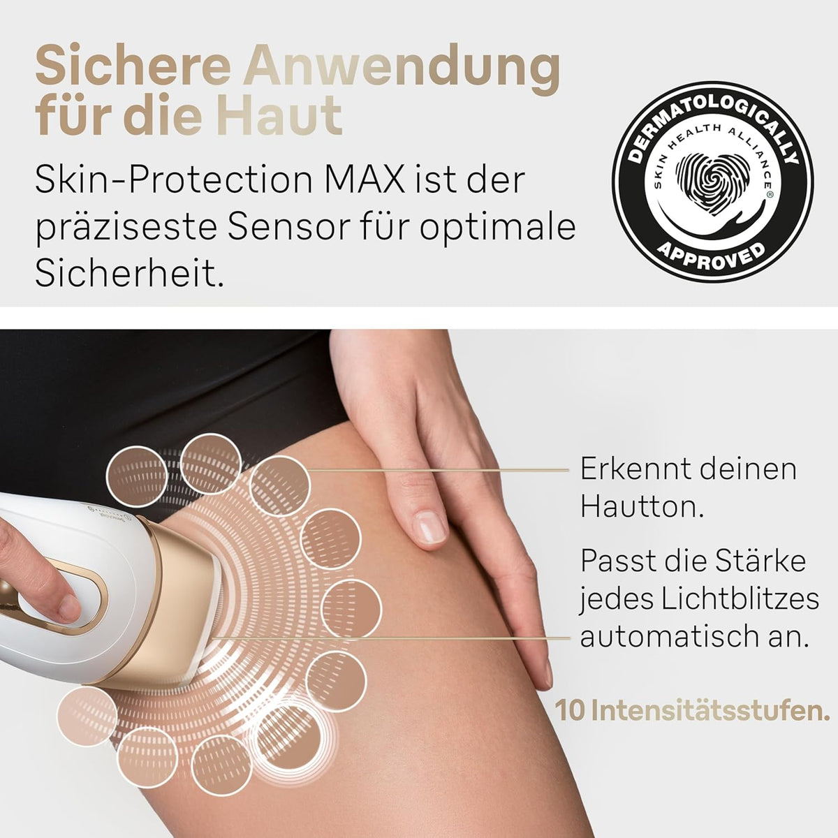 Braun IPL Silk·Expert Pro 5 Home Hair Removal with Storage Bag, Venus Razor, 3 Attachments, PL5262