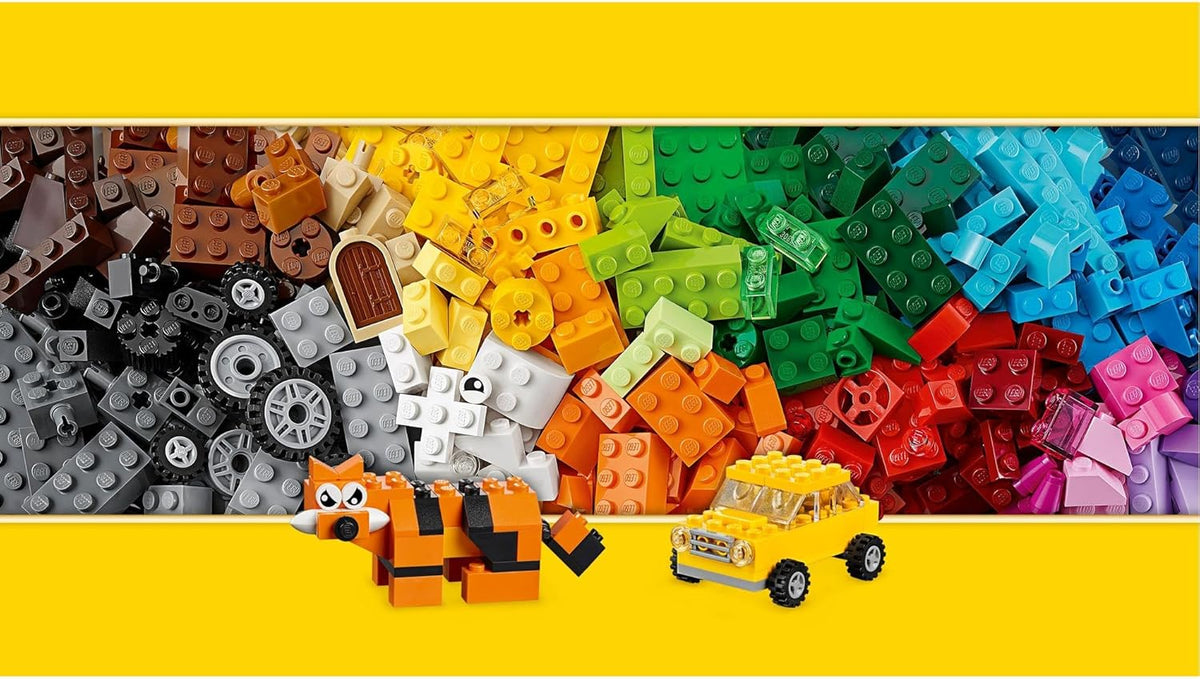 LEGO Classic Medium Creative Brick Box, Colourful Building Bricks Set, Kids' Toys for 4+ Year