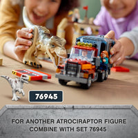 LEGO® Jurassic World T. rex & Atrociraptor Dinosaur Breakout 76948 Building Kits Aged 8 and Up