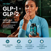 GLP-1 Support Supplement for Weight Management & Appetite Control for Men & Women