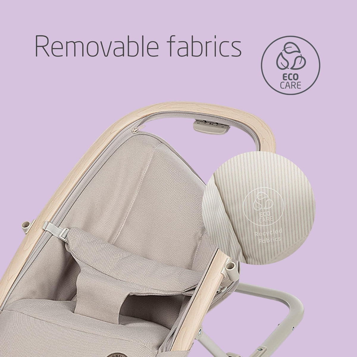 Maxi-Cosi Kori, 2-in-1 Ergonomic Baby Bouncer Chair with Toy Arch, 0-2 Years