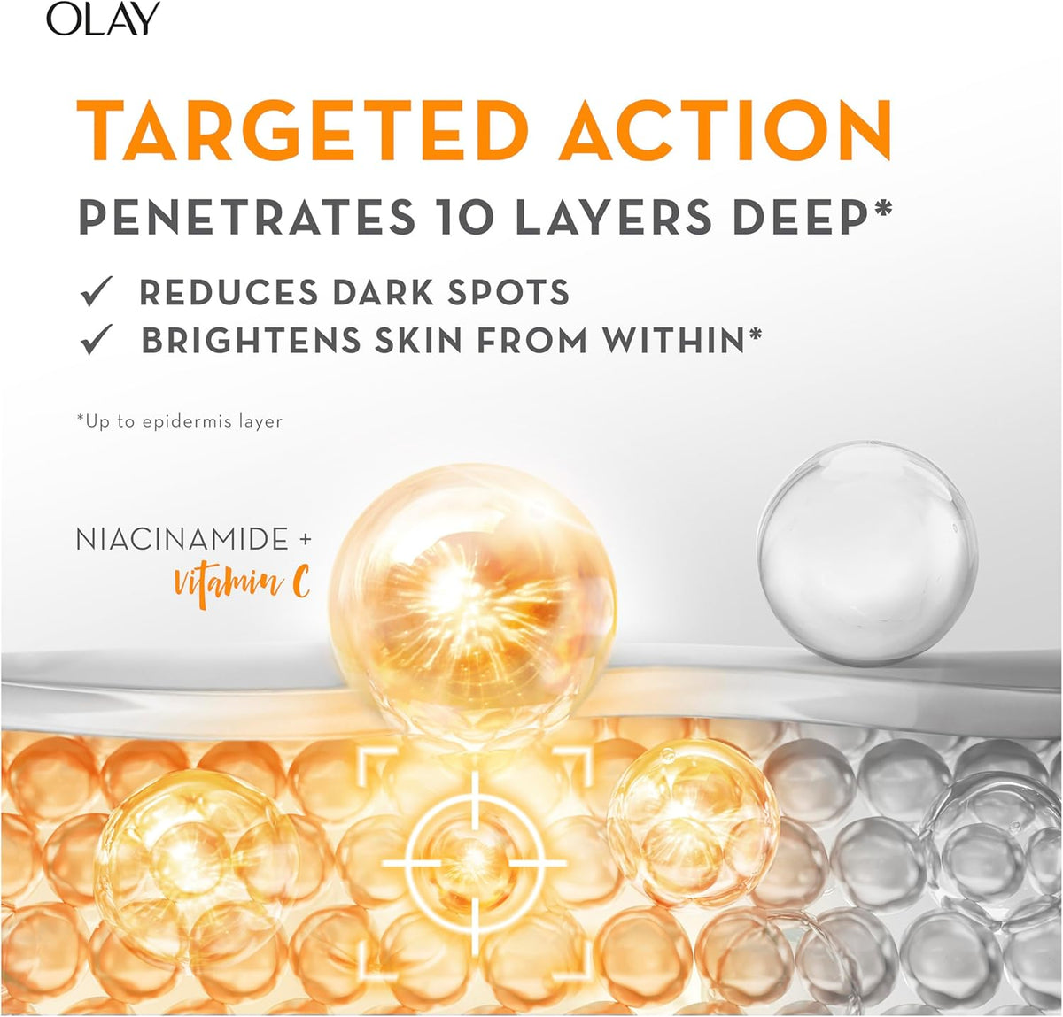 Olay Luminous Niacinamide + Vitamin C SPF 30 Brightening Moisturiser, 50 g