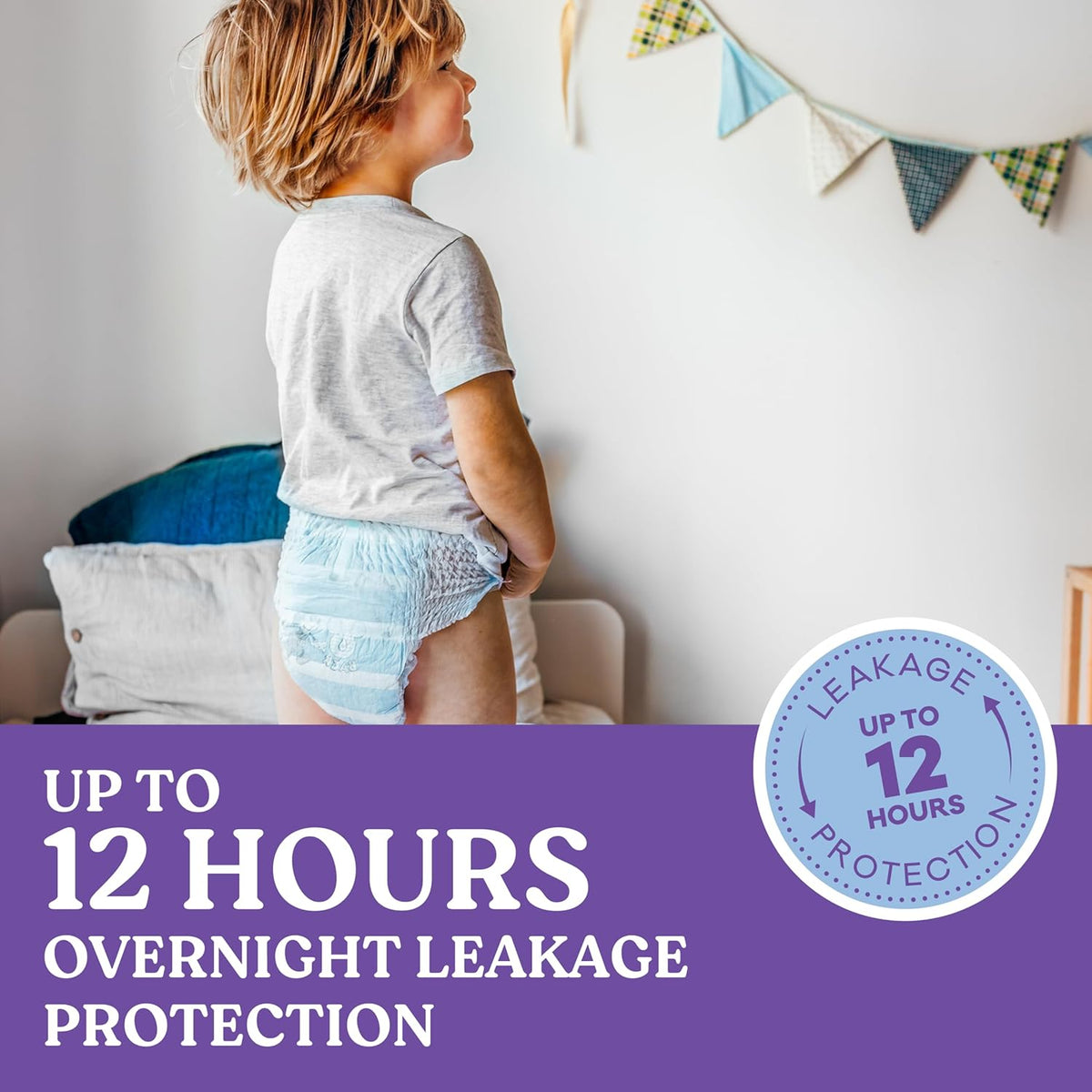 Huggies Ultra Dry Nappy Pants Boy Size 4 (9-14kg) 124 Count (2 x 62 Pack)