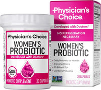 Physician's CHOICE Probiotics for Women 50 Billion CFU-Made in USA
