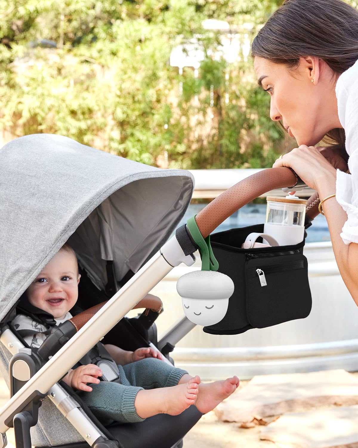 Skip Hop Stroller Organizer with Cup Holders, Grab & Go, Black