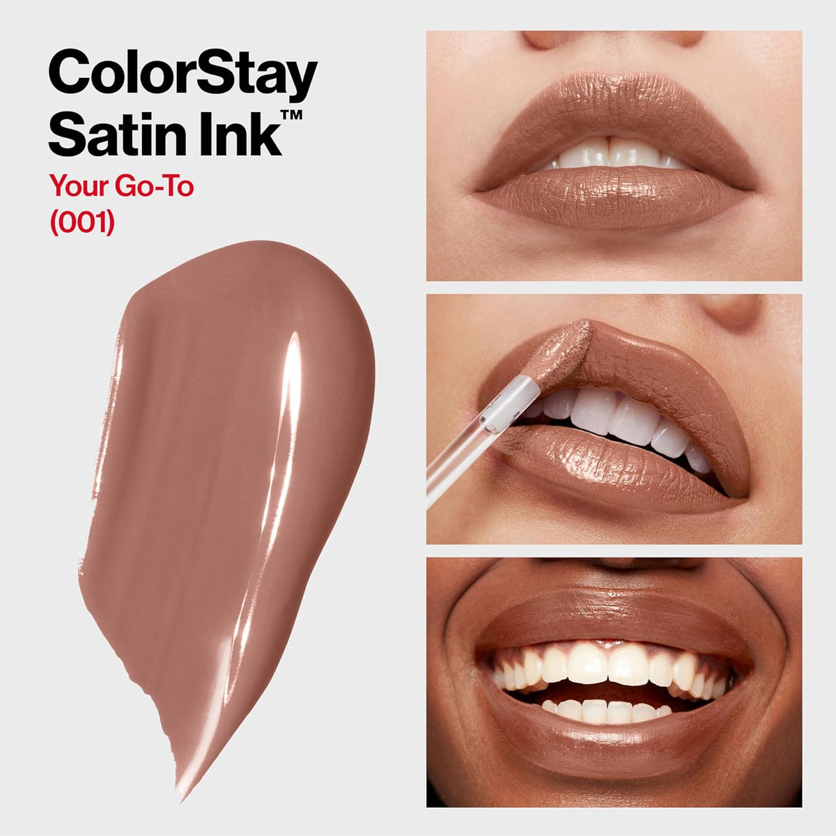 REVLON COLORSTAY™ SATIN INK LIPCOLOR Your Go To (001)