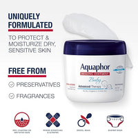 Aquaphor Baby Healing Ointment for Diaper Rash and More, 14 OZ