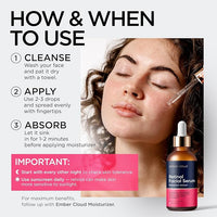 Retinol Serum for Face with Hyaluronic Acid, Vitamin E & Aloe Vera Anti-Aging Serum Supports Even Tone and Hydration Paraben&Fragrance-Free Cruelty Free All Skin Types Made in USA (1 Oz)