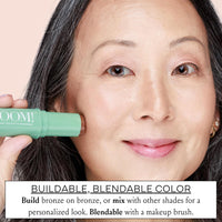 BOOM Beauty Boom Stick Bronzer: 3-in-1 Cream Blush Stick for Eyes, Lips & Cheek