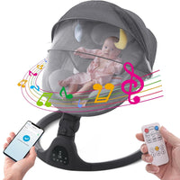 Baby Swing for Infants,Comfort Cradling Baby Rocker Portable Newborn Swing-USA Product