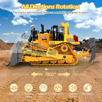 Bulldozer Toys for Boys,Construction Remote Control Bulldozer